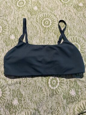PINK Victoria's Secret Forest Green Seamless Bralette